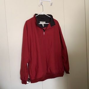 Preswick & Moore Golf Sweater Rain Jacket size large men’s Pre owned